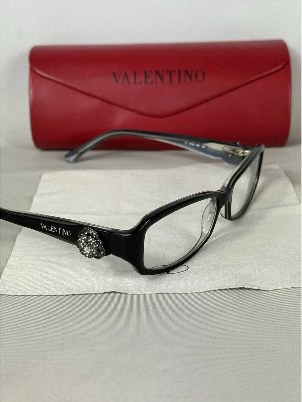 Valentino Eyeglasses Frames Only 5732 46K  130 Made In Italy/With Case